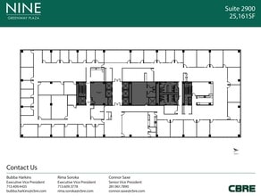 9 Greenway Plz, Houston, TX à louer Plan d’étage- Image 1 de 1