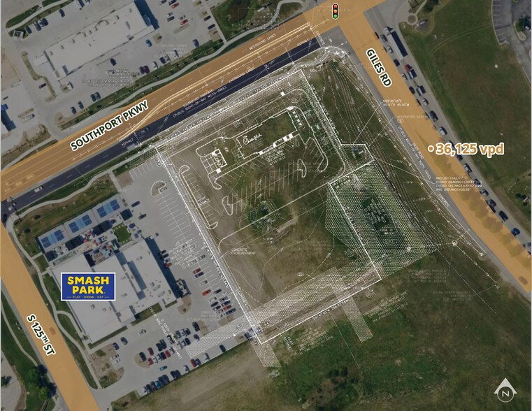8121 S 125th St, La Vista, NE à vendre - Plan de site - Image 2 de 2