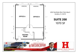 4360 Northlake Blvd, Palm Beach Gardens, FL for lease Interior Photo- Image 1 of 5