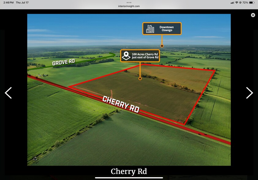 3787 Cherry Rd, Oswego, IL à vendre - Photo du bâtiment - Image 3 de 13