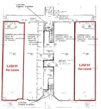 84 Broadway, Denville, NJ à louer Plan d’étage- Image 1 de 1