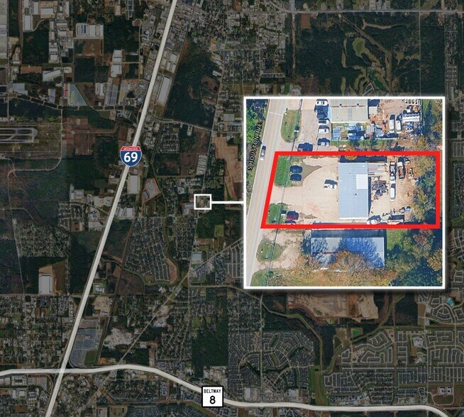 2309 S Houston Ave, Humble, TX for sale - Aerial - Image 2 of 2