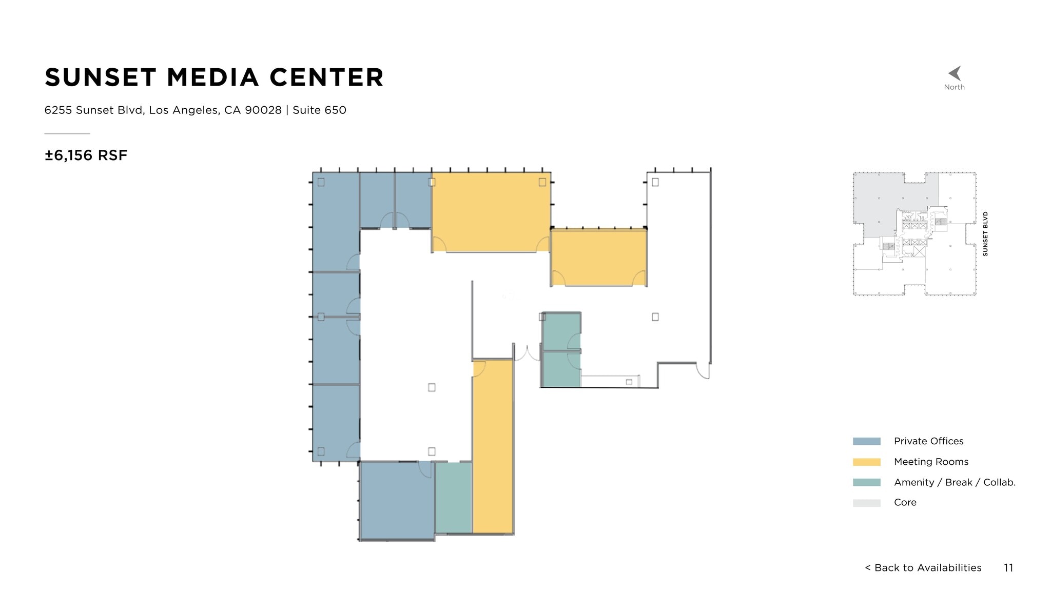 6255 W Sunset Blvd, Los Angeles, CA for lease Site Plan- Image 1 of 1