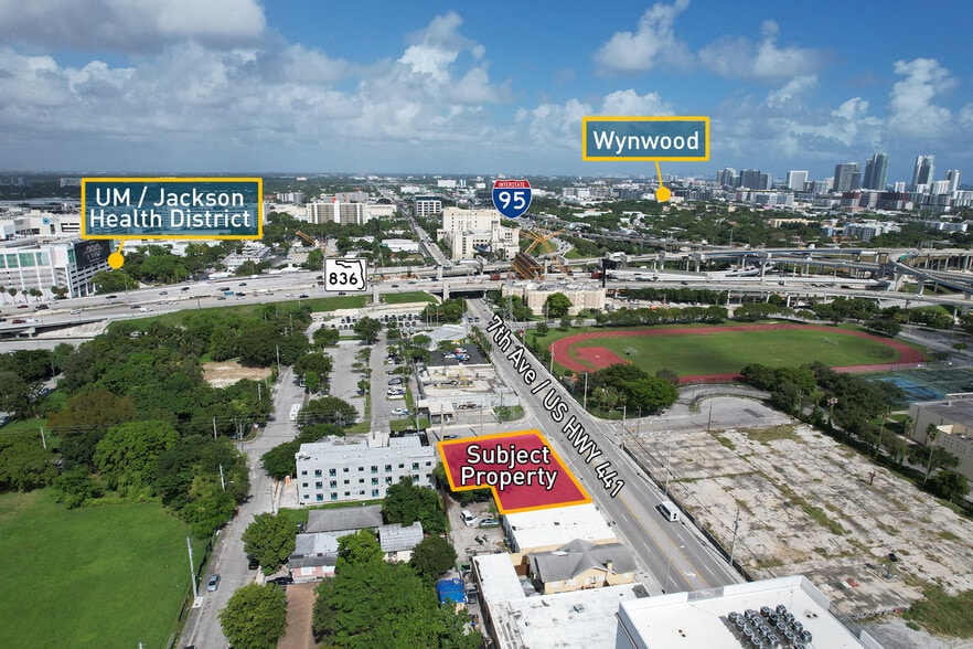 1250 NW 7th Ave, Miami, FL à louer - Aérien - Image 2 de 4