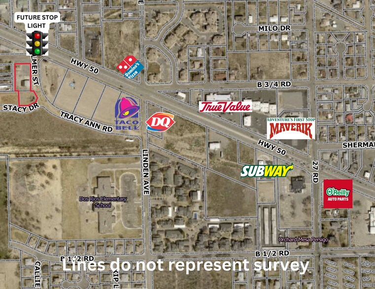 845 Dominguez Ave, Grand Junction, CO for sale - Aerial - Image 2 of 7