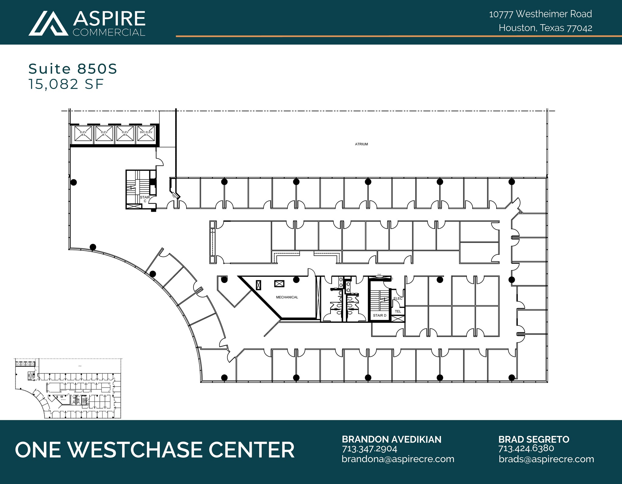 10777 Westheimer Rd, Houston, TX for lease Floor Plan- Image 1 of 1