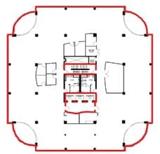 1400 Blair Towers Pl, Ottawa, ON à louer Plan d’étage- Image 1 de 1