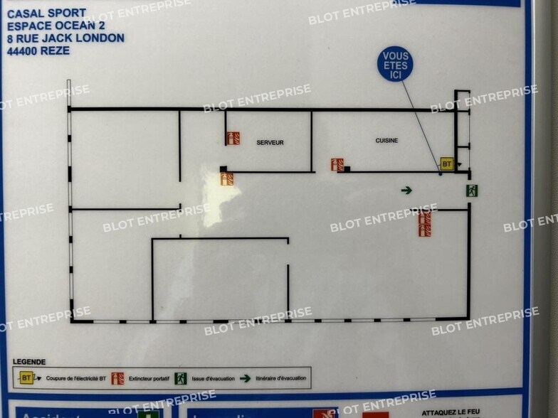 10 Rue Jack London, Rezé à louer - Plan d’étage - Image 1 de 12