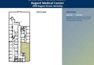 2999 Regent St, Berkeley, CA à vendre Plan d’étage- Image 1 de 1