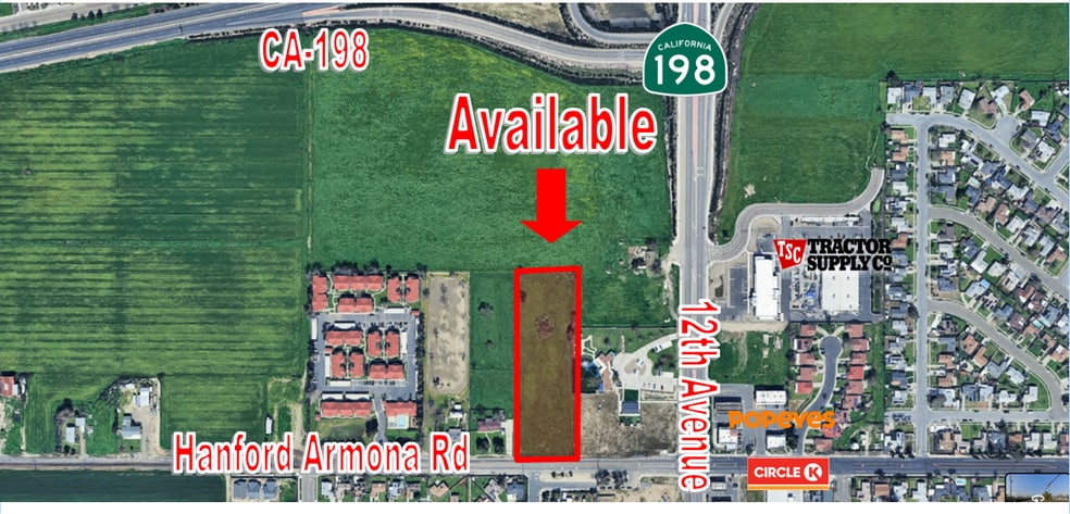 1798 Hanford Armona Rd, Hanford, CA for lease - Primary Photo - Image 1 of 7