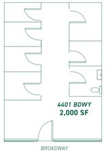 4407 Broadway, New York, NY for lease Floor Plan- Image 1 of 1