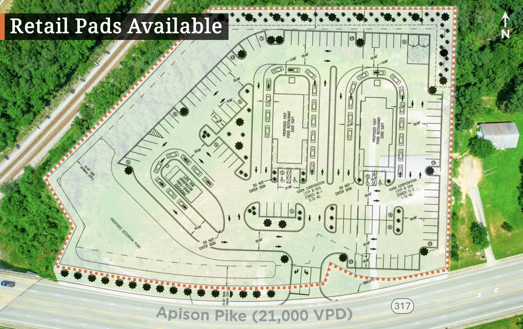 8035 Apison Pike, College Dale, TN à louer Plan de site- Image 1 de 7