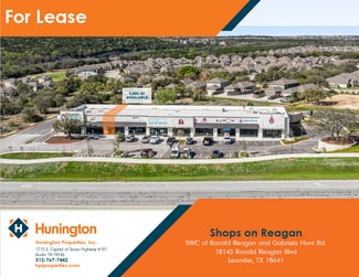 More details for 18145 Ronald W Reagan Blvd, Leander, TX - Retail for Lease