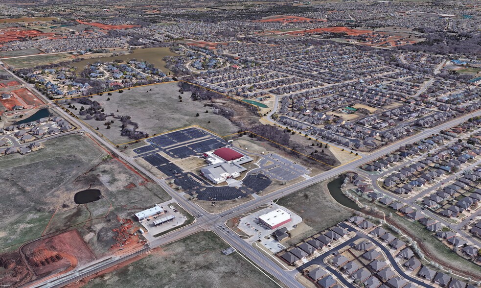 N Pennsylvania Ave, Edmond, OK for sale - Aerial - Image 2 of 4