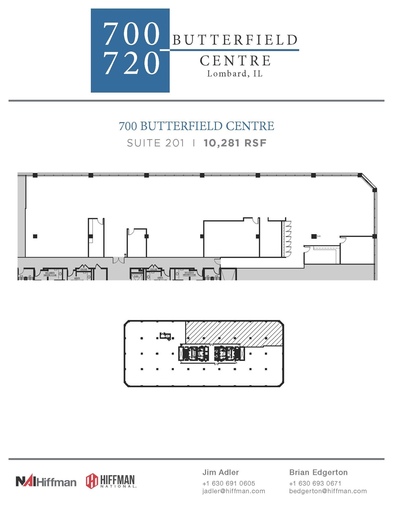 700 E Butterfield Rd, Lombard, IL for lease Floor Plan- Image 1 of 1
