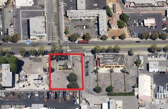 1600 W Holt Ave, Pomona, CA - aerial  map view