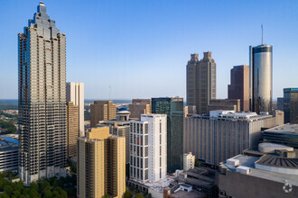 260 Peachtree St NW, Atlanta, GA - Aérien  Vue de la carte