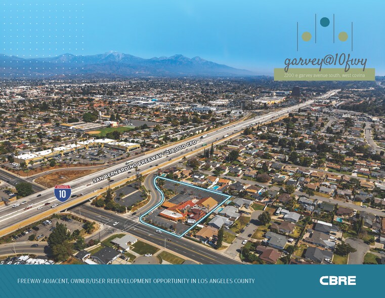 2200 E Garvey Ave S, West Covina, CA à vendre - Photo du bâtiment - Image 1 de 8