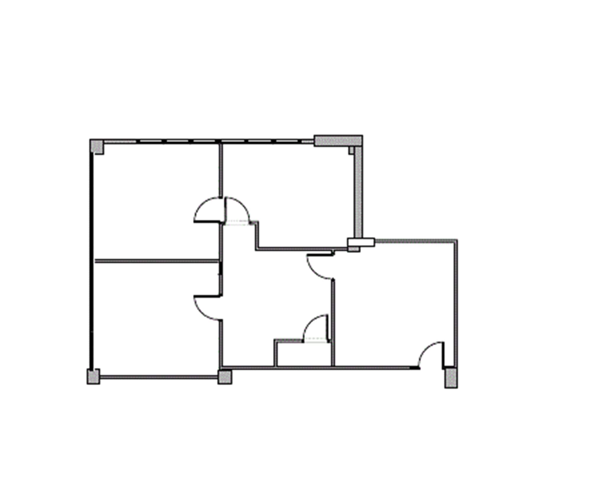 9535 Forest Ln, Dallas, TX à louer Plan d’étage- Image 1 de 1
