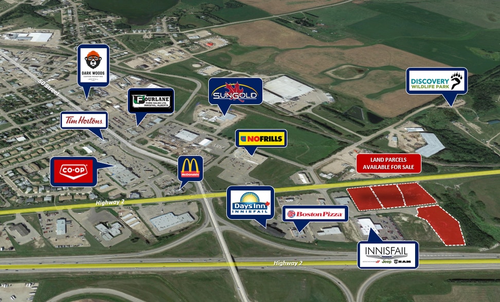 5115 40 Av, Innisfail, AB for sale - Building Photo - Image 3 of 5