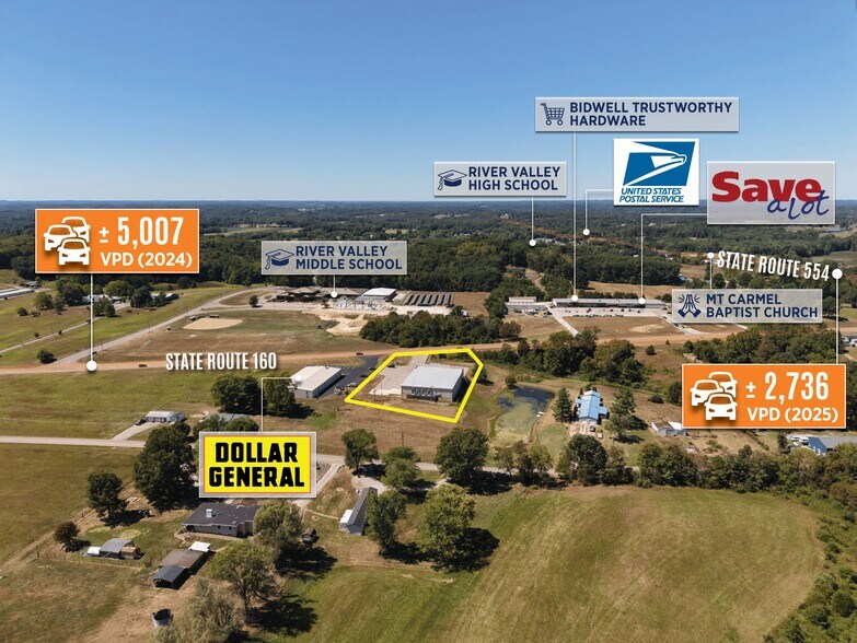 Commerce de détail dans Bidwell, OH à vendre - Photo du bâtiment - Image 3 de 8