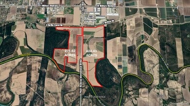 271.62 Acs on West side of Pharr Intl. Bridge, Pharr, TX - AÉRIEN  Vue de la carte - Image1