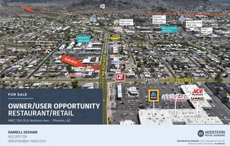 Plus de détails pour 1212 E Northern Ave, Phoenix, AZ - Commerce de détail à vendre