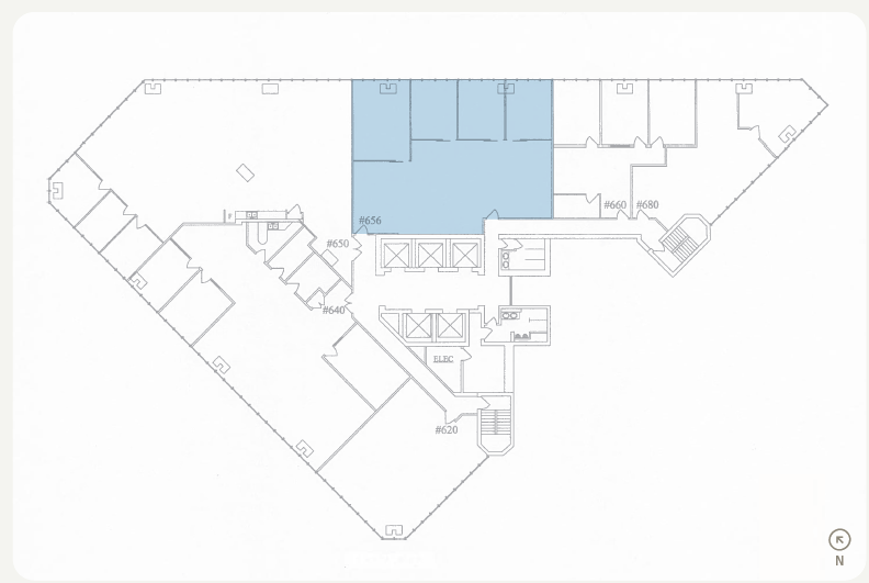 1500 W Georgia St, Vancouver, BC à louer Plan d’étage- Image 1 de 1