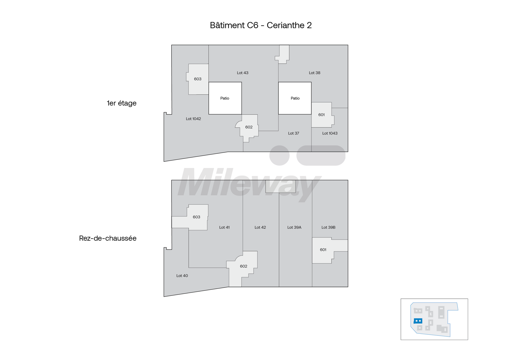 17 Rue Du Petit Albi, Cergy for lease Typical Floor Plan- Image 1 of 6