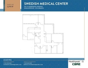 701 E Hampden Ave, Englewood, CO for lease Floor Plan- Image 1 of 1