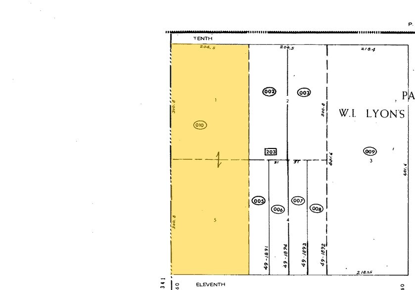 1507 10th St, Waukegan, IL à vendre - Plan cadastral - Image 2 de 3