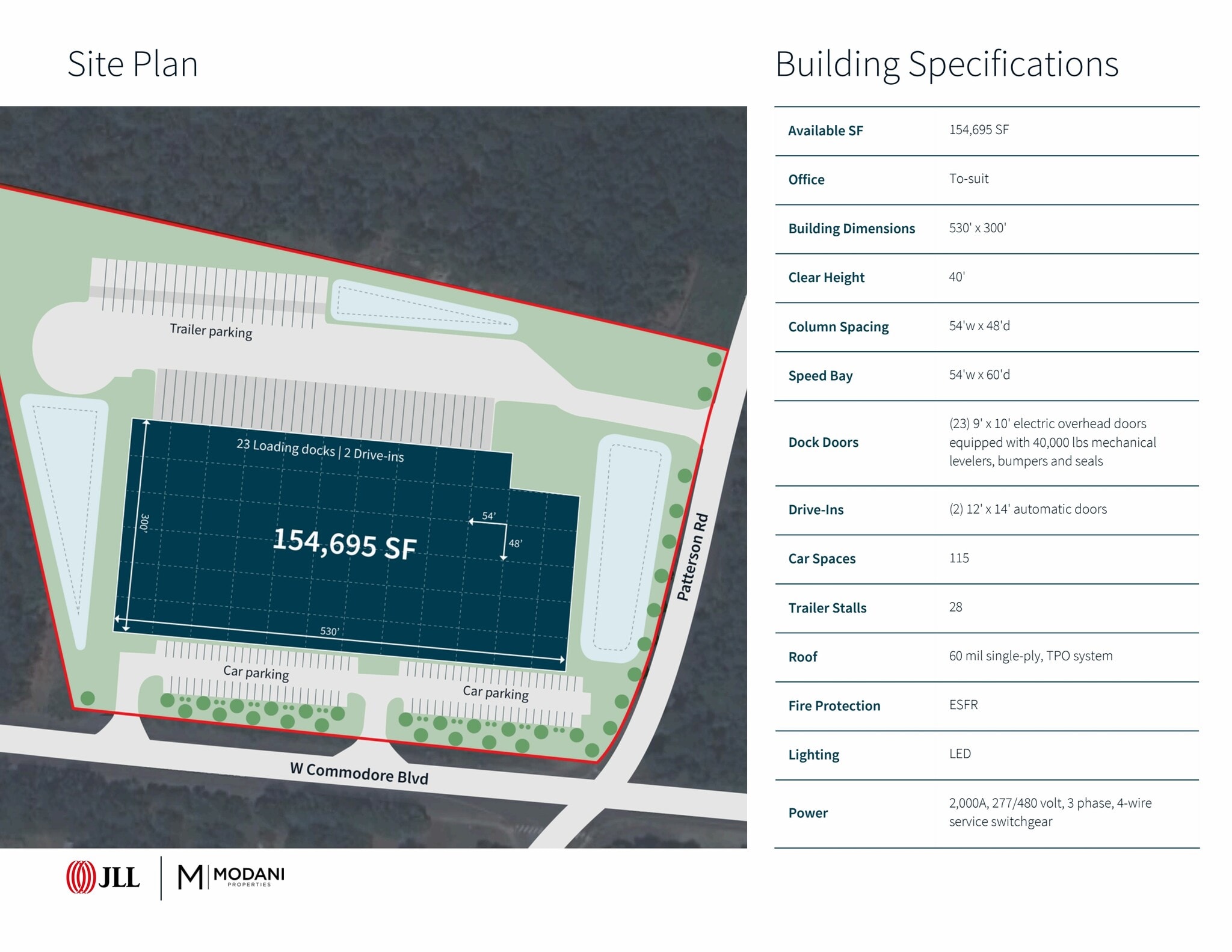 620 W Commodore Boulevard, Jackson, NJ à louer Plan de site- Image 1 de 12