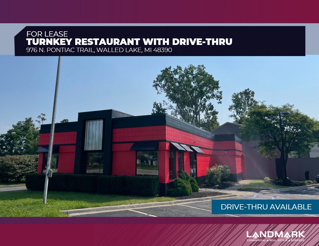 976 N Pontiac Trail, Walled Lake, MI for sale Building Photo- Image 1 of 16