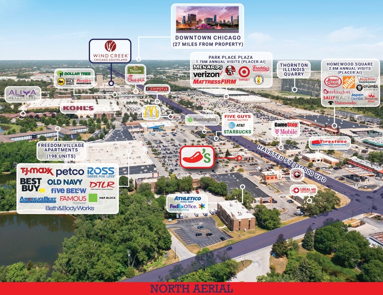 17928 Halsted St, Homewood, IL à vendre - Photo du bâtiment - Image 3 de 8