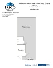13600-13640 Imperial Hwy, Santa Fe Springs, CA à louer Plan d’étage- Image 1 de 1