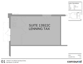 13904-13962 Seal Beach Blvd, Seal Beach, CA à louer Plan de site- Image 1 de 1