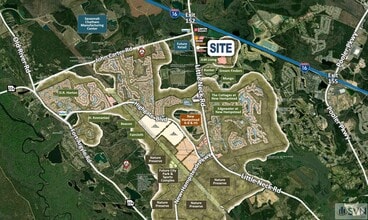 Little Neck Rd, Bloomingdale, GA - AÉRIEN Vue de la carte - Image1