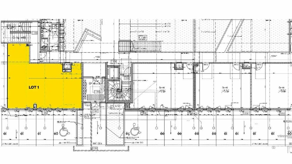 Office in Montpellier for lease - Floor Plan - Image 3 of 4