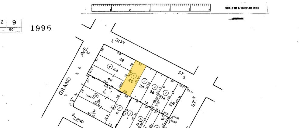 236 W 31st St, Los Angeles, CA à vendre - Plan cadastral - Image 2 de 6