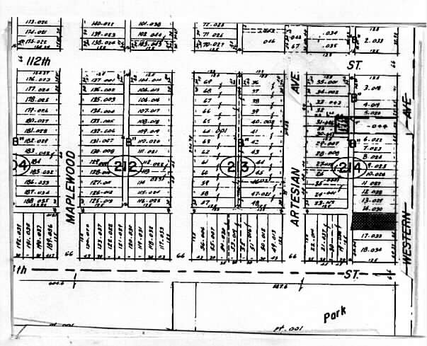 11240 S Western Ave, Chicago, IL for lease - Plat Map - Image 2 of 5