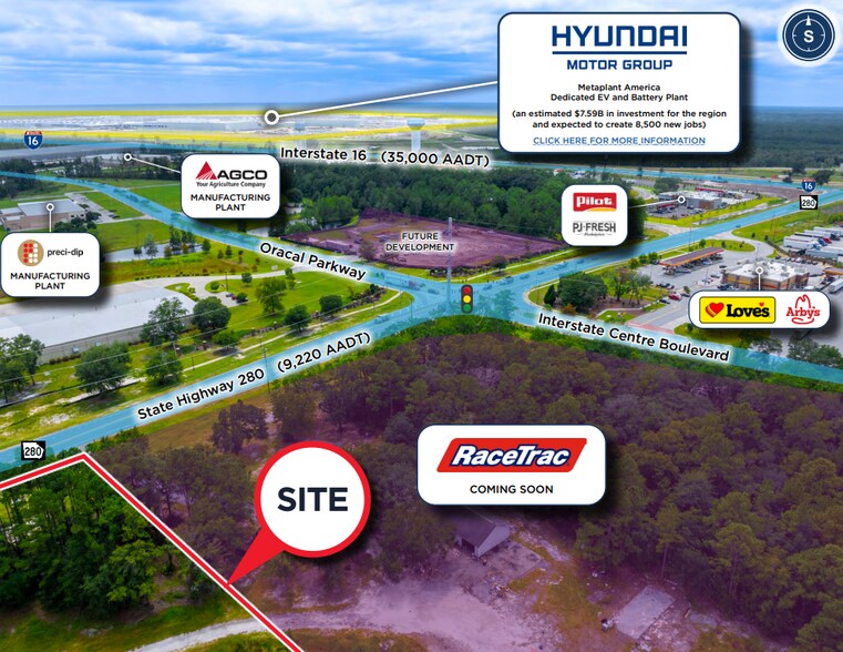 60 Interstate Centre Blvd, Ellabell, GA à vendre - Photo du bâtiment - Image 2 de 3