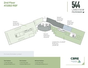 544 Lakeview Pky, Vernon Hills, IL à louer Plan d’étage- Image 2 de 2