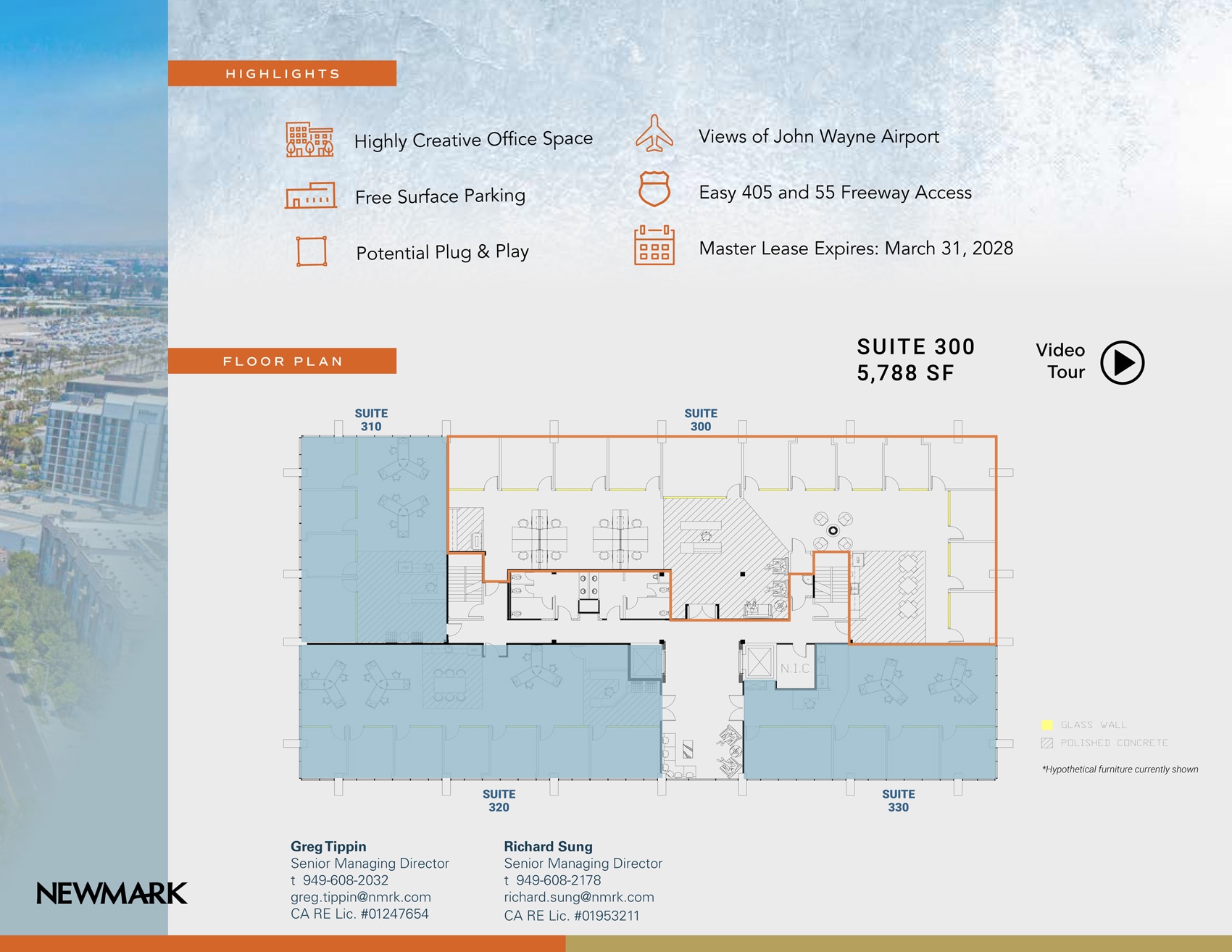 18952 MacArthur Blvd, Irvine, CA for lease Floor Plan- Image 1 of 1