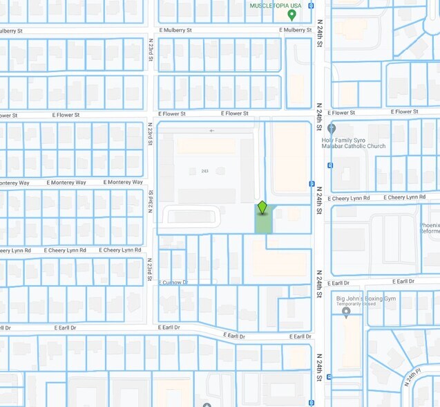 3120 N 24th St, Phoenix, AZ à louer - Plan cadastral - Image 2 de 2
