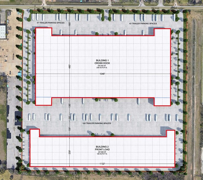 Stafford Logistics- Building 1, Stafford, TX à louer - Plan de site - Image 3 de 3