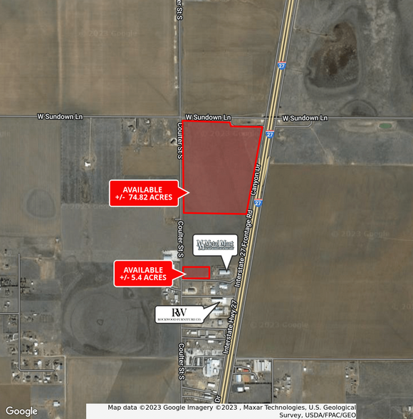 I-27 & W Sundown Ln, Amarillo, TX for sale - Building Photo - Image 1 of 2