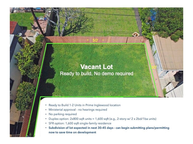 2705 79th St, Inglewood, CA for sale - Aerial - Image 2 of 5