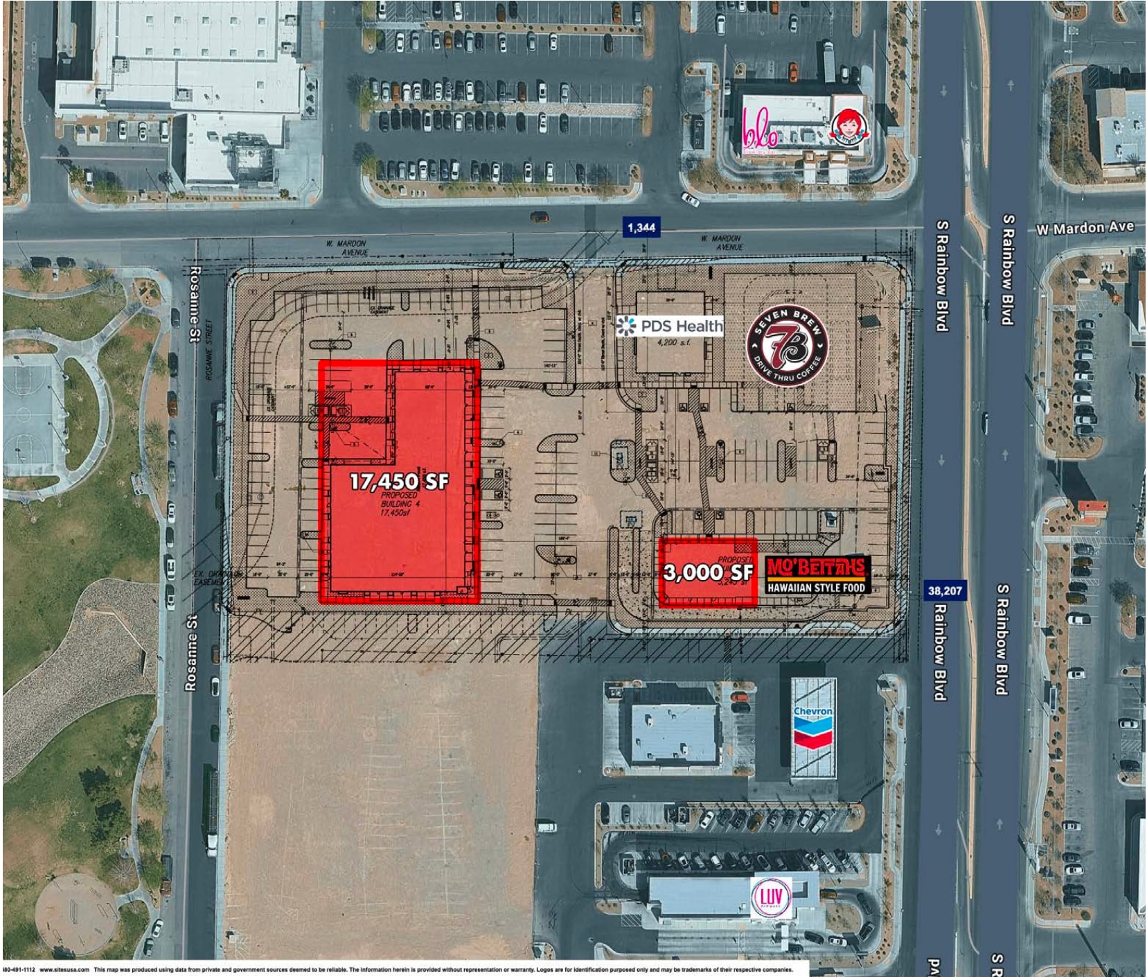 7455 S Rainbow Blvd, Las Vegas, NV for lease Building Photo- Image 1 of 4