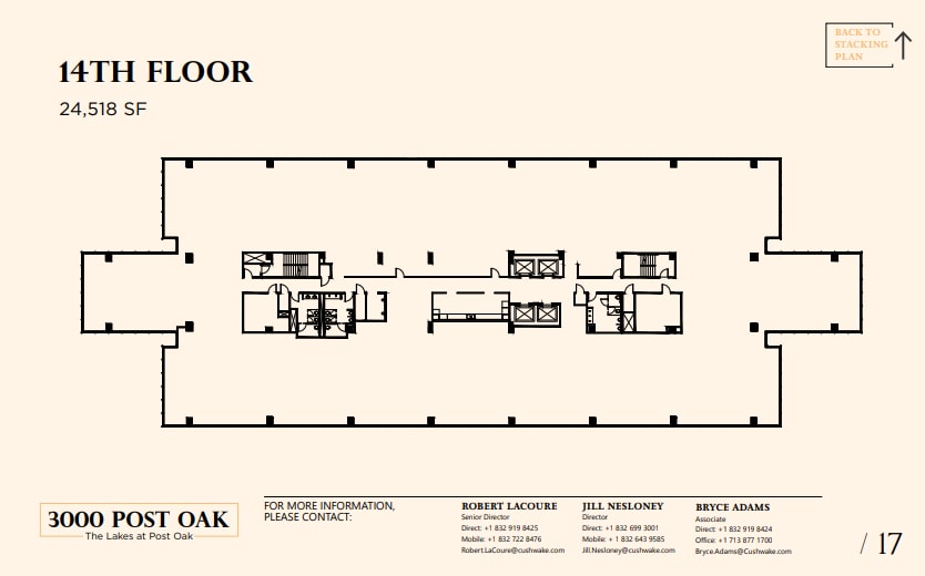 3000 Post Oak Blvd, Houston, TX for lease Floor Plan- Image 1 of 1