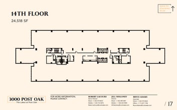 3000 Post Oak Blvd, Houston, TX for lease Floor Plan- Image 1 of 1